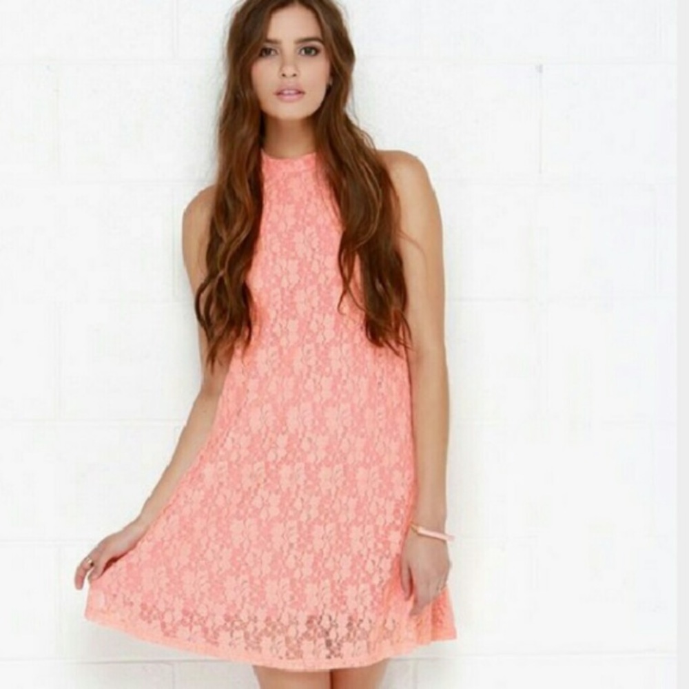 NEW Mink Pink dancing in the dark dress small